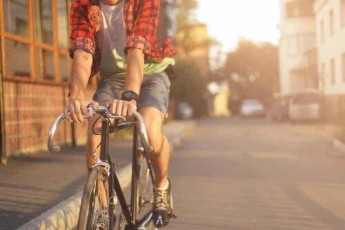 Une promenade à vélo.