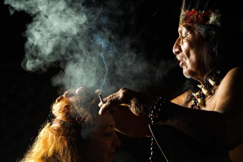 Un rituel ayahuasca.