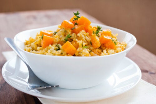 Recette de risotto à la courge