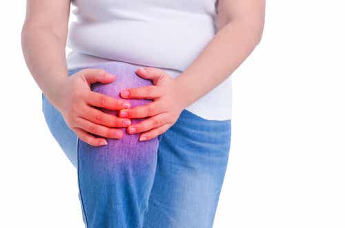 Soin des genoux qui craquent.