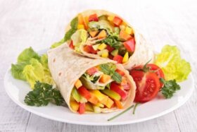 4 délicieux wraps végétariens