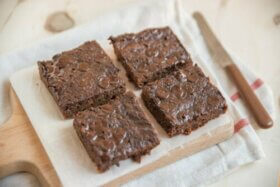 Recette de brownie végane et sans gluten à la patate douce