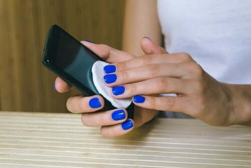 Téléphone portable.