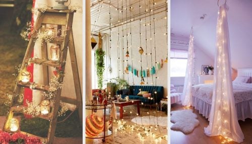 10 idées fabuleuses pour décorer avec des lumières à la maison