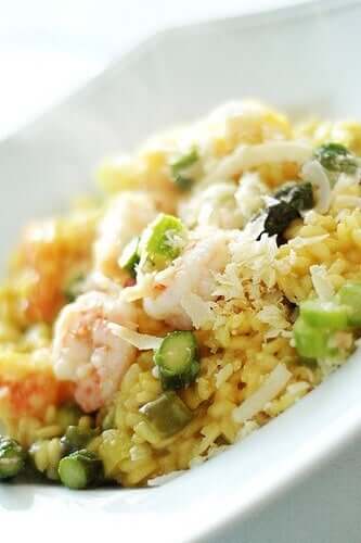 Recette de risotto crémeux aux asperges