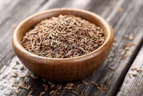 Graines de cumin.