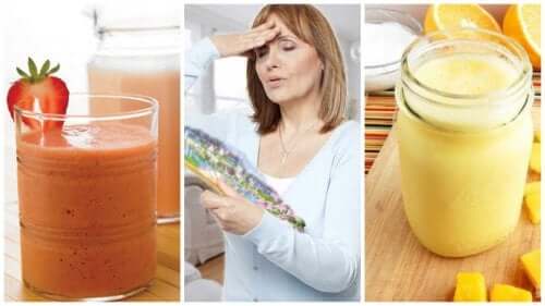 4 smoothies naturels pour combattre les bouffées de chaleur de la ménopause