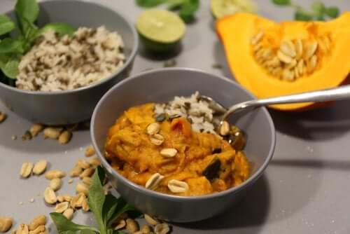 2 recettes de riz au jasmin avec de la courge