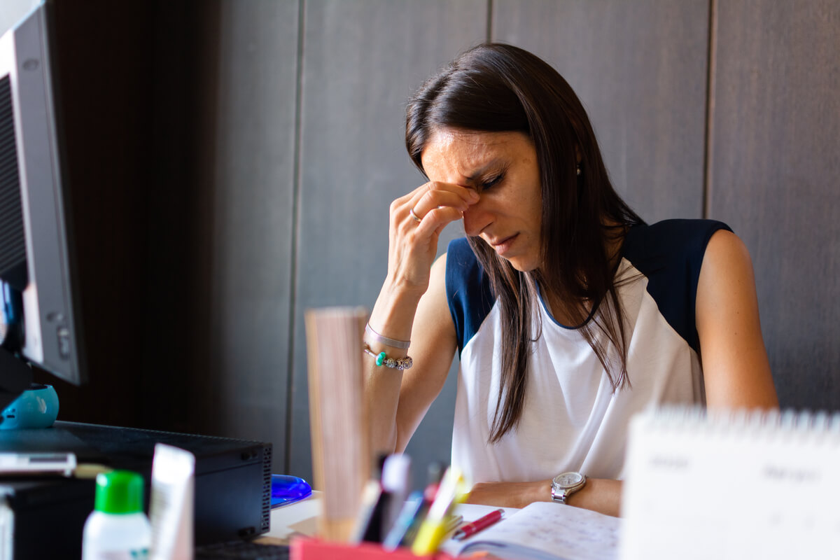 femme fatiguée