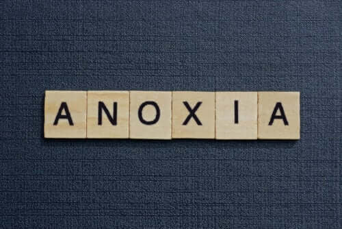 Anoxie ou manque d'oxygène dans un tissu