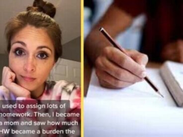 Cette enseignante considère que le temps à la maison est pour la famille, elle décide alors de ne pas donner de devoirs aux enfants