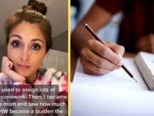 Cette enseignante considère que le temps à la maison est pour la famille, elle décide alors de ne pas donner de devoirs aux enfants
