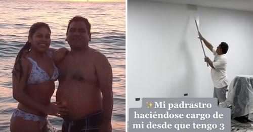 Ce beau-père s'occupe de sa fille depuis qu'elle a 3 ans... Maintenant il l'aide avec son atelier de pâtisserie.