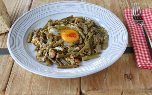 Recette classique des tagarninas aux asperges