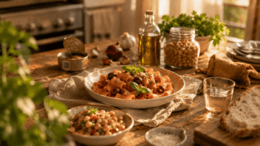 Des dîners rapides à préparer avec les ingrédients de base du garde-manger, qui n'ont pas le goût d'un repas de secours