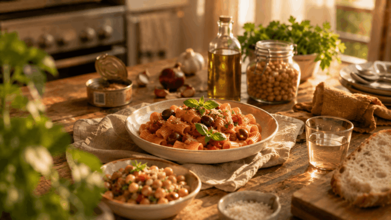 Des dîners rapides à préparer avec les ingrédients de base du garde-manger, qui n'ont pas le goût d'un repas de secours