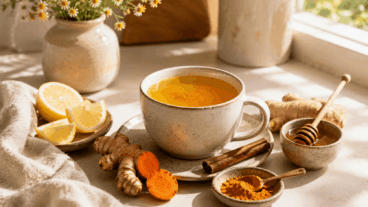 Comment préparer une infusion au curcuma pour commencer la journée plus sereinement
