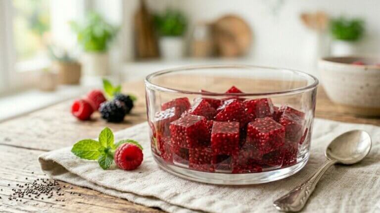 Gelatina de chia