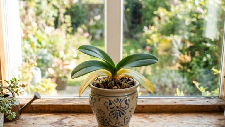 Les feuilles de ton orchidée jaunissent ? Voici ce que tu dois faire
