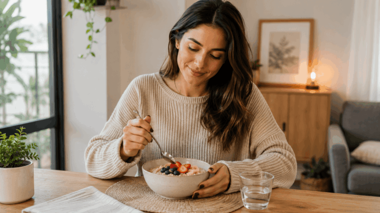 Que se passe-t-il quand on prend son petit-déjeuner à la hâte le matin ?