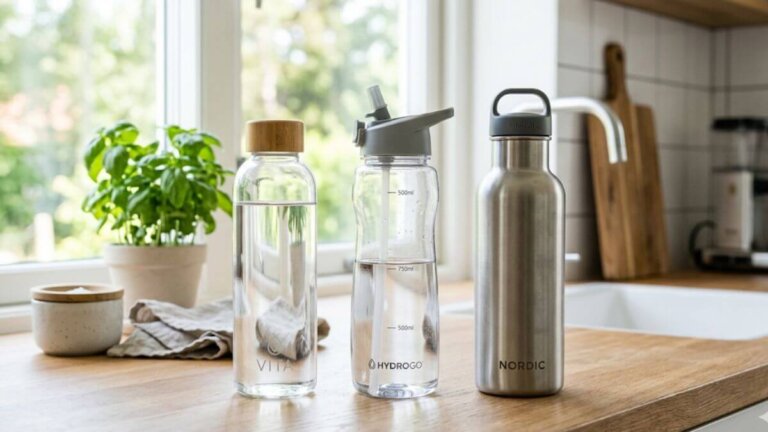 Verre, métal ou plastique ? Quelle bouteille choisir pour un usage quotidien ?