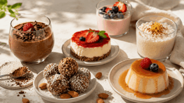 Sans four et sans farine : 8 desserts faciles à réaliser avec peu d'ingrédients