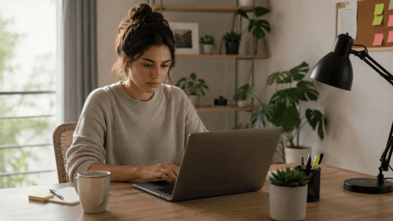 Télétravail : une routine de 7 minutes pour faire taire le bruit mental avant de commencer