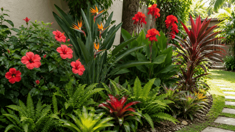 Un peu de jungle chez soi : les 5 plantes tropicales qui transforment votre jardin
