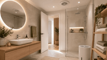 Une salle de bains sans fenêtres ? Astuces pour aérer et lutter contre l'humidité