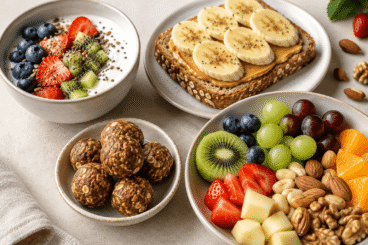 Grignoter entre les repas sans culpabilité : 10 en-cas sains pour calmer les fringales