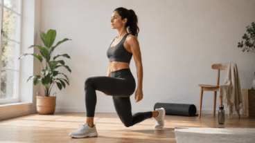6 variantes de fentes pour renforcer les fessiers et les jambes sans sortir de chez soi