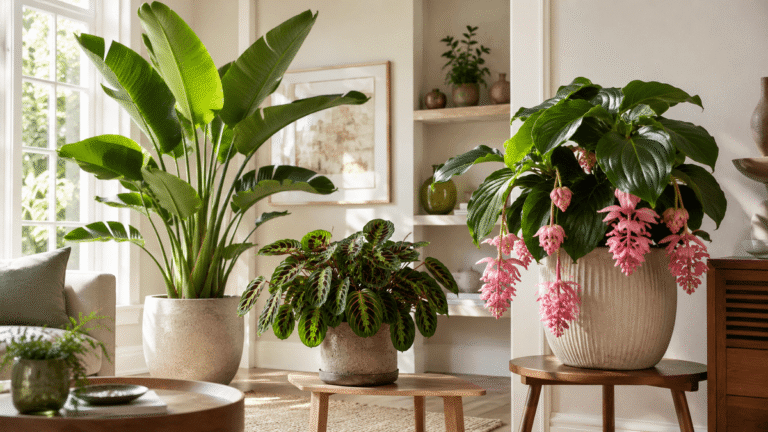 8 plantes d'intérieur exotiques et originales, faciles à entretenir