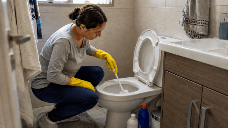 Brosse de toilettes : comment s'en servir sans se salir les mains