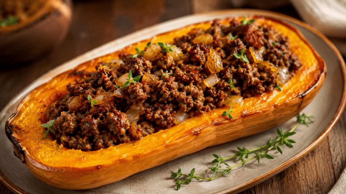 Calabaza rellena