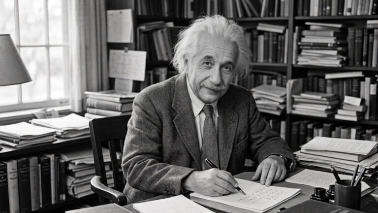Albert Einstein : « N’essaie pas de devenir quelqu’un qui réussit, mais quelqu’un qui a de la valeur. »