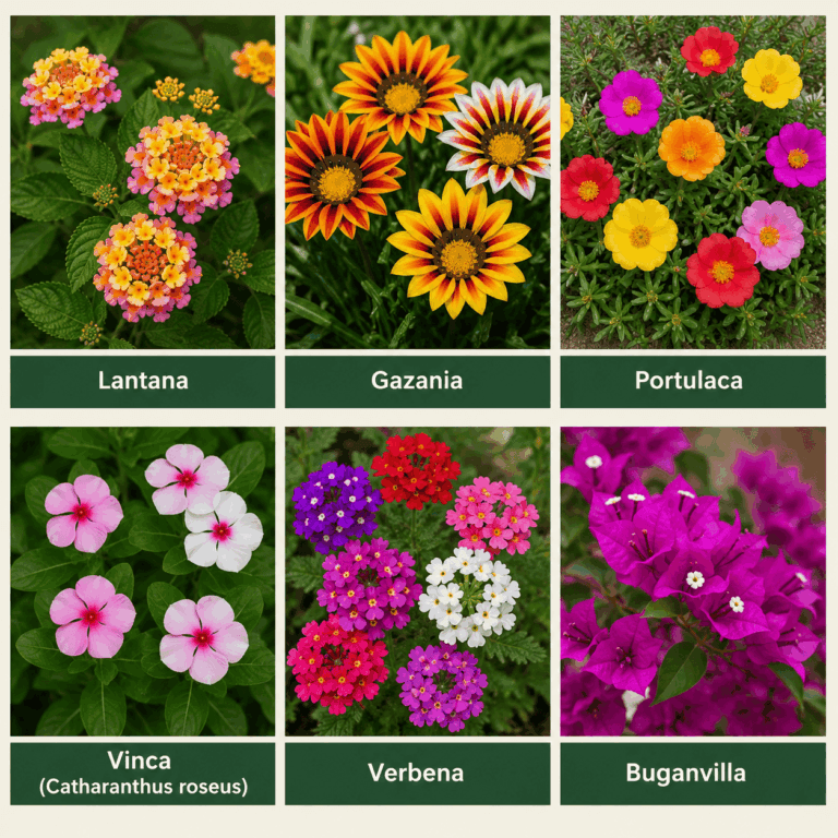 Colorées et résistantes à la sécheresse et à la chaleur, voilà comment se caractérisent ces plantes qui peuvent s'épanouir dans des sols secs.