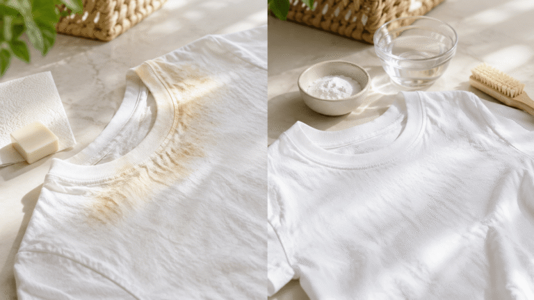 Comment éliminer les taches de crème solaire sur les vêtements en 5 étapes simples