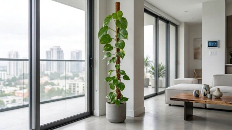 Pothos aux feuilles géantes : comment faire pour qu'elles doublent de taille à l'aide d'un tuteur ?