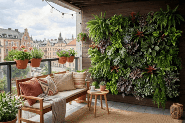 Créez un jardin vertical sur votre balcon : guide pour obtenir un résultat digne d'un magazine sans être un expert
