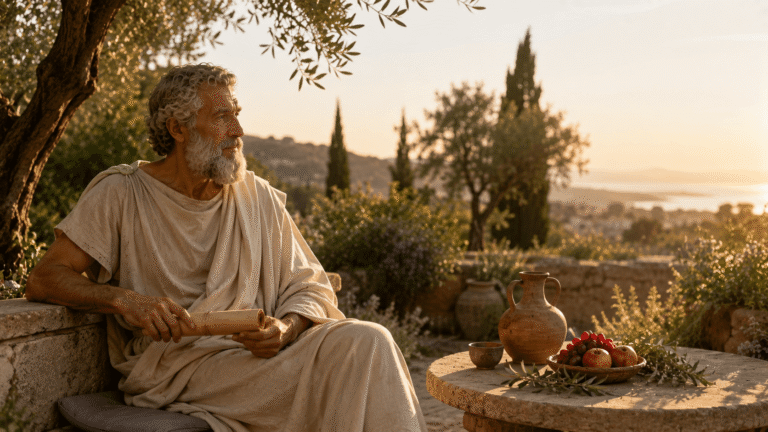 Épicure : « Celui qui ne considère pas ce qu’il possède comme la plus grande richesse est malheureux, même s’il est maître du monde. »