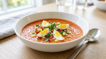 Dîner avec du gazpacho : 4 accompagnements faciles pour ne pas avoir faim après