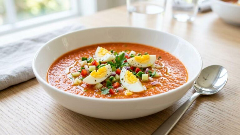 Dîner avec du gazpacho : 4 accompagnements faciles pour ne pas avoir faim après
