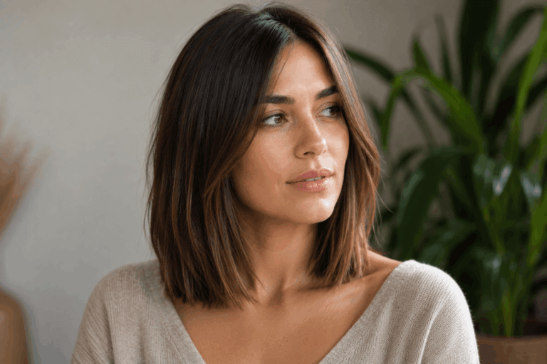 L’équilibre idéal entre fraîcheur et maîtrise pour les chevelures denses. En allégeant le poids au niveau des pointes, cette coupe affine les traits et offre une totale liberté de mouvement au quotidien.