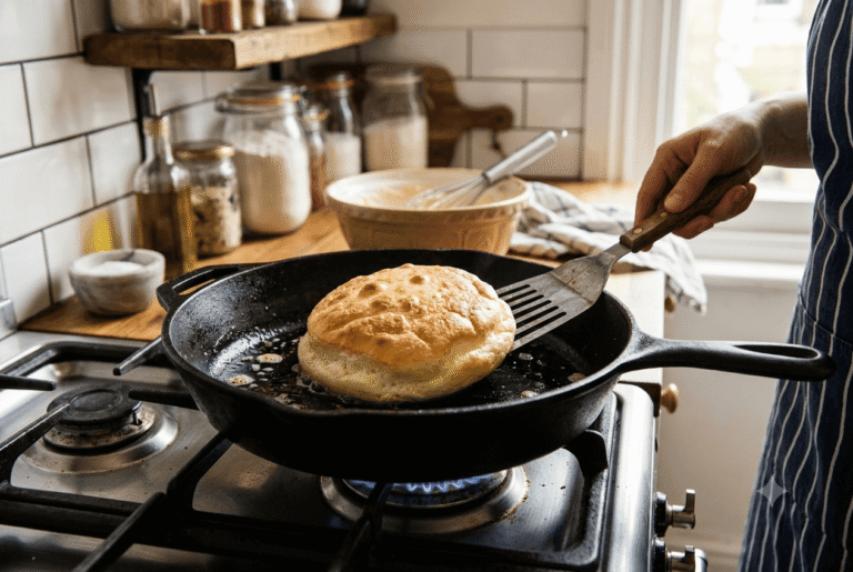 Pain nuage à la poêle : une recette légère et sans farine pour le petit-déjeuner