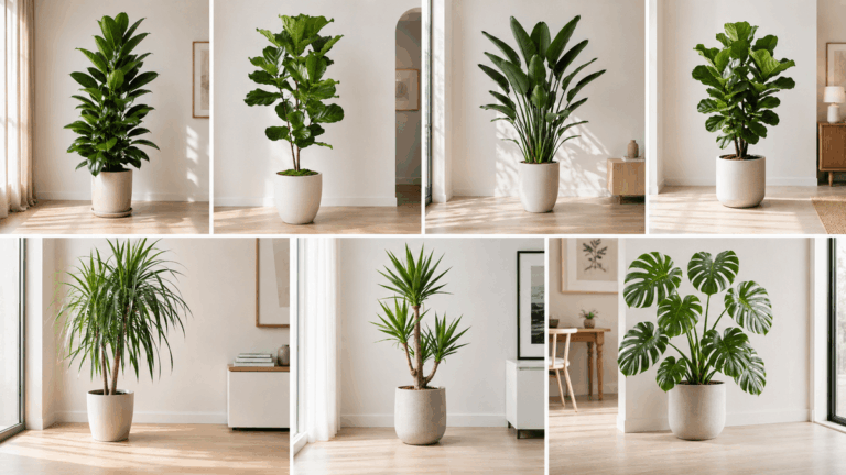 Plantes d'intérieur très hautes : 7 choix originaux et faciles à entretenir