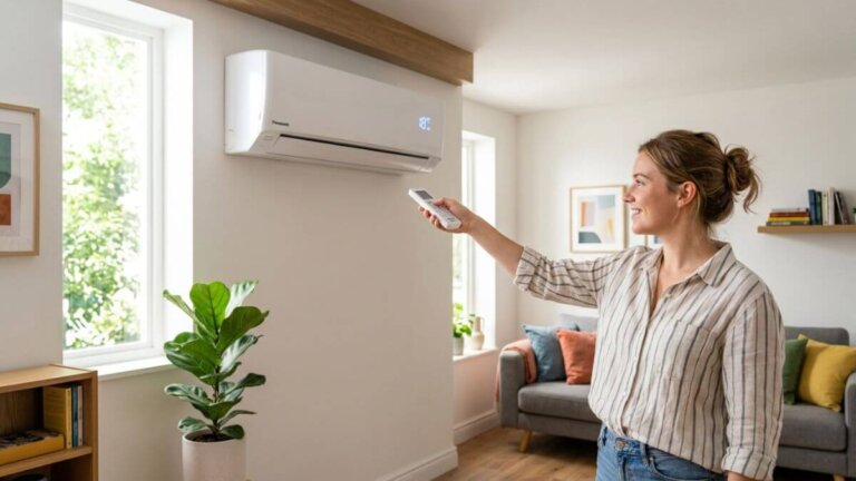 Climatisation à 18 °C : pourquoi elle ne refroidit pas plus vite et augmente la consommation