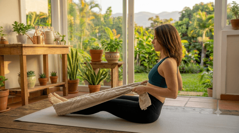 Renforcez votre dos en utilisant la résistance de vos propres jambes. Un excellent exercice pour rapprocher les omoplates, activer les dorsaux et compenser les heures passées au bureau.