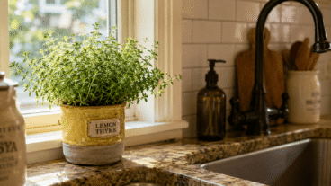Thym citronné sur le rebord de la fenêtre de la cuisine : 3 conseils pour qu'il pousse bien et soit parfumé