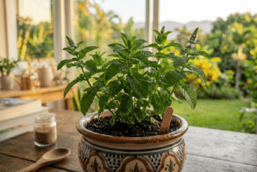 La menthe poivrée dans un grand pot : comment obtenir des feuilles tendres sans qu'elle devienne envahissante