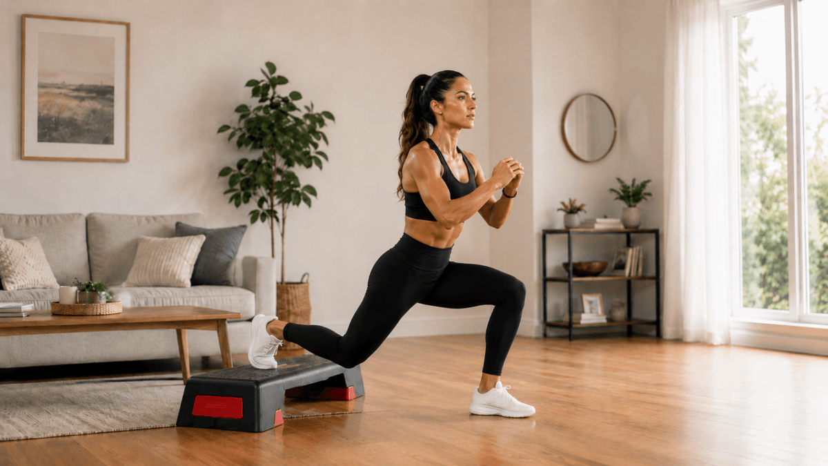 Zancada búlgara en step